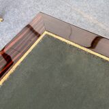 Makassar desk and its armchair, twentieth century