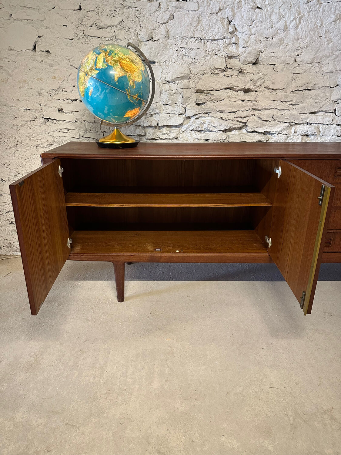 Enfilade scandinave vintage en teck
