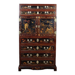 Cabinet chinois en bois
