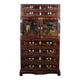Cabinet chinois en bois laqué et bois peint – début XXème