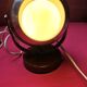 Brown vintage eyeball lamp Space Age – 1970s