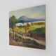 Oil on wood by Riccardo Capone Procession 50s 60s