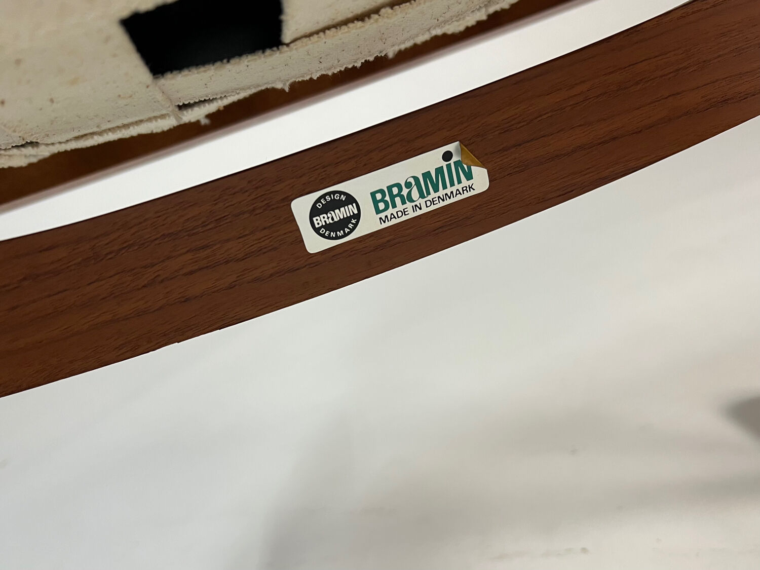 Danish teak rocking chair by Frank Reenskaug for Bramin 60s midcentury