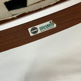 Danish teak rocking chair by Frank Reenskaug for Bramin 60s midcentury