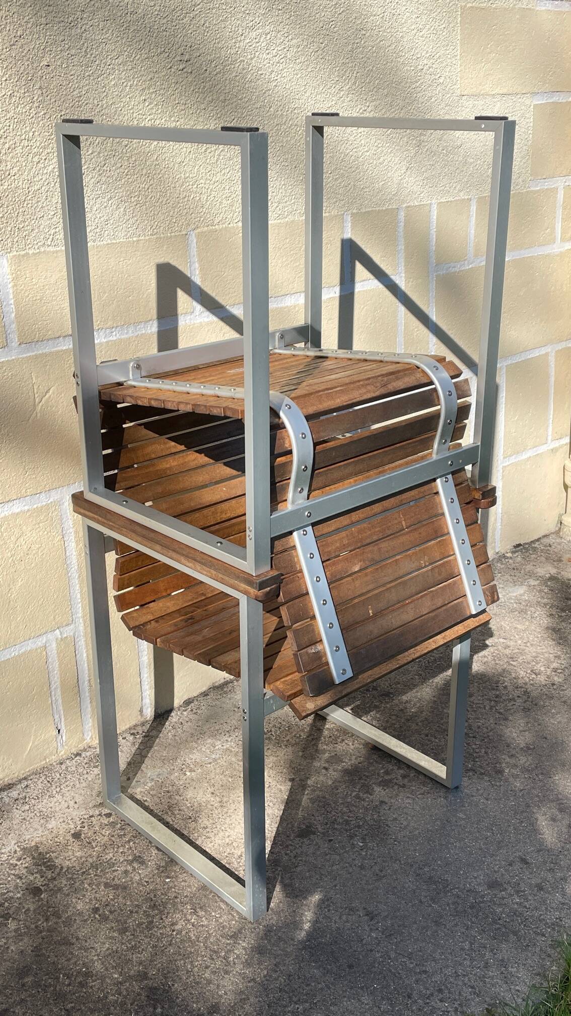 Paire de fauteuils esprit Karin Mobring Ikea