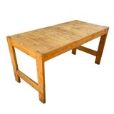 Charlotte Perriand dlg pine table from the 60s