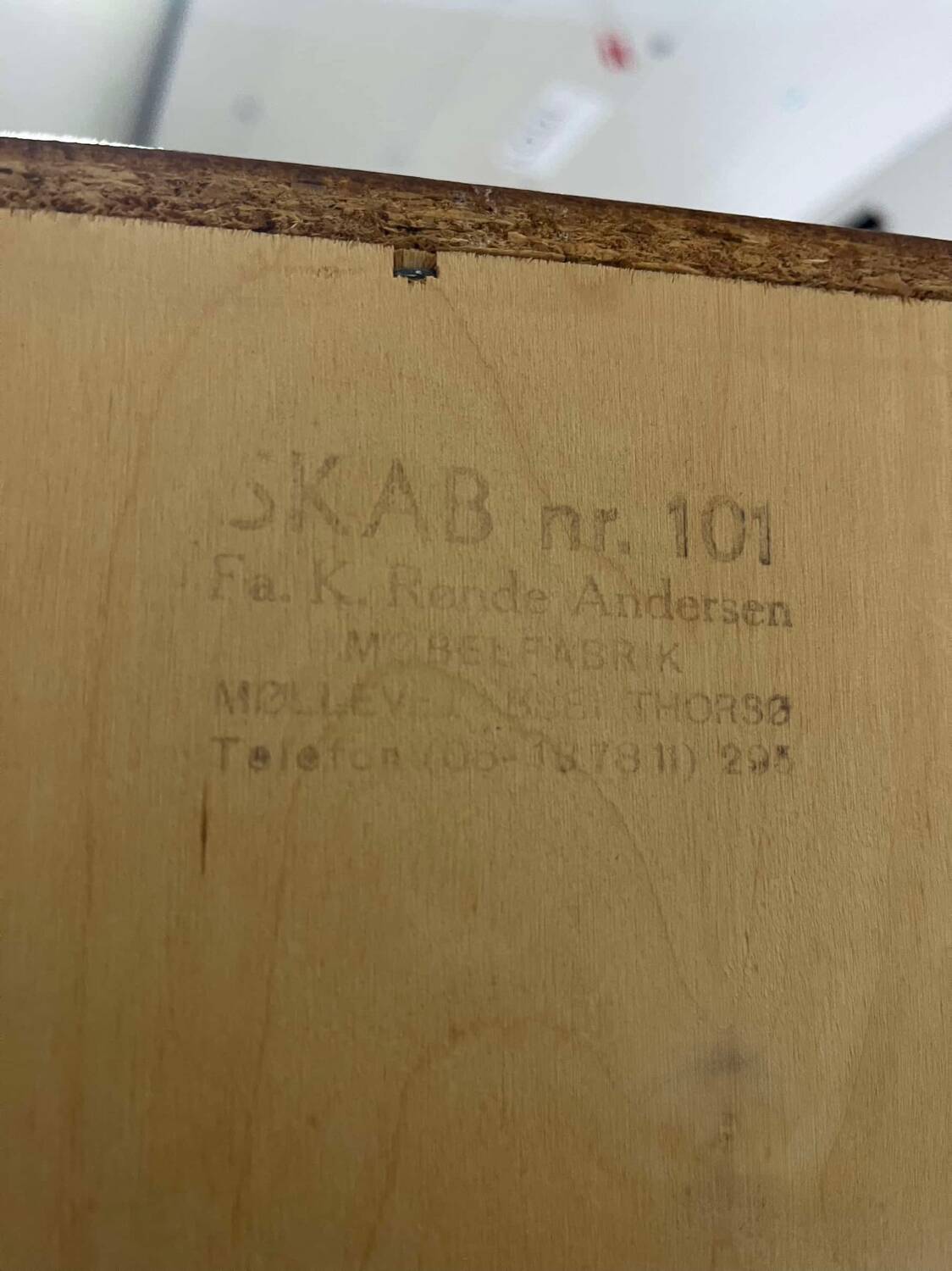 Vintage highboard teak Danish design