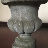Vasque jardinière Médicis en pierre H48cm