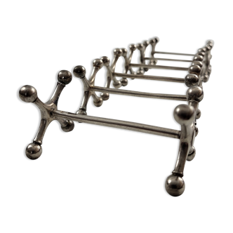 Set of 6 silver metal knife holders Christofle