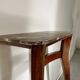 Italian Midcentury Console In Mahogany And Marble
