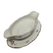 Art Deco gravy boat from Tielsch / Walbrzych, Poland, 1950s