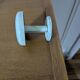 Two vintage coat hooks
