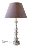 SILVER WOOD LAMP ACROPOLE Paris