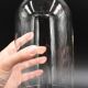 Glass bell globe for decoration cabinet of curiosity