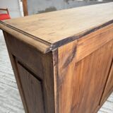 XL oak workshop sideboard with sliding doors from 1900
