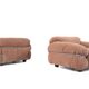 Paire de fauteuils Sesann de milieu de siècle par Gianfranco Frattini pour Cassina,