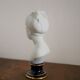Limoges porcelain girl bust by C.Tharaud