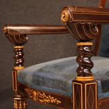 Pair of 19th century French Charles X armchairs