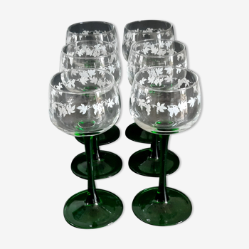 Verres à pieds