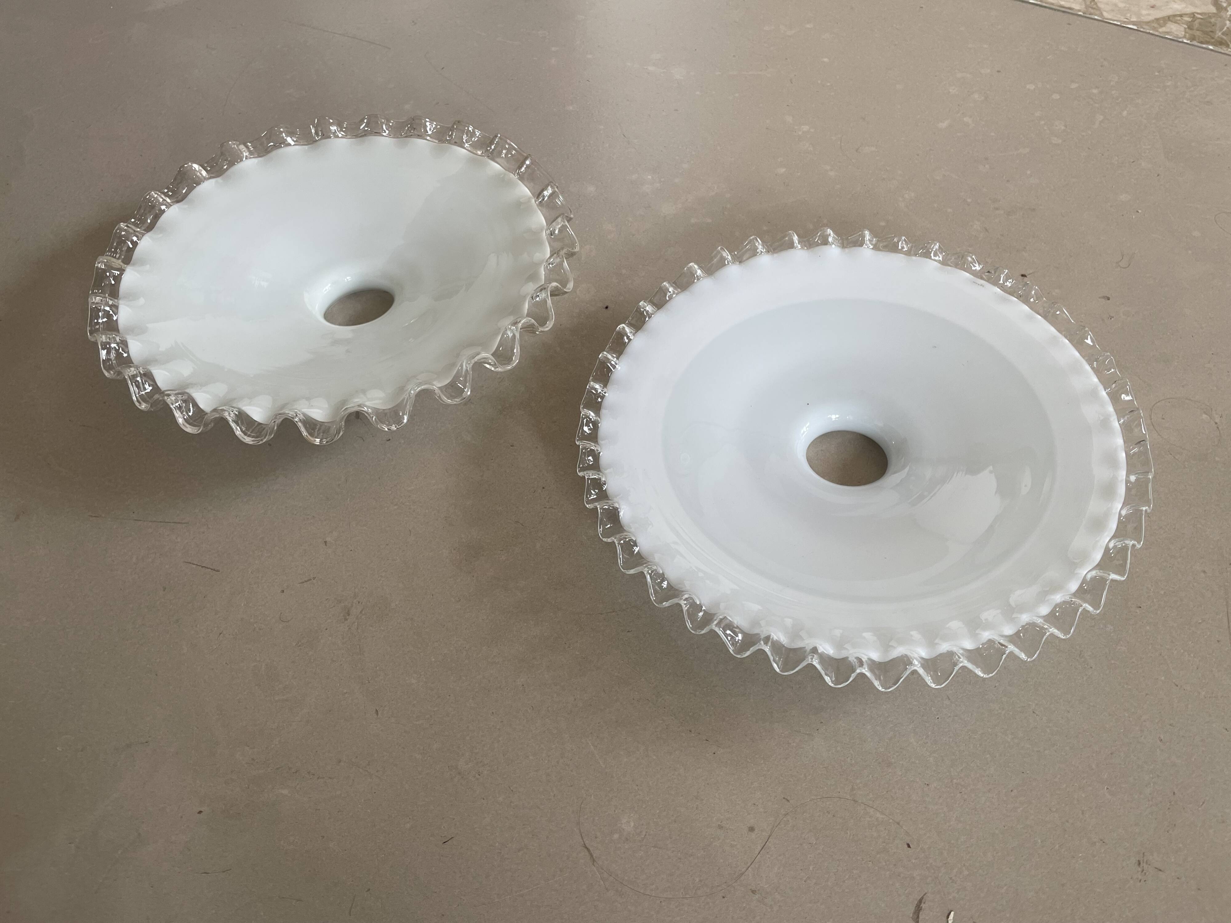 Lot of 2 old opalines