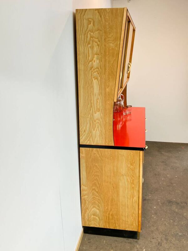 Buffet de cuisine Baumann Möbel, en chêne, modèle vintage des années 60