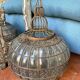 Lampe indienne fer forgé