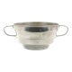 Art Nouveau sugar bowl, silver-plated brass, Germany, early 20th century