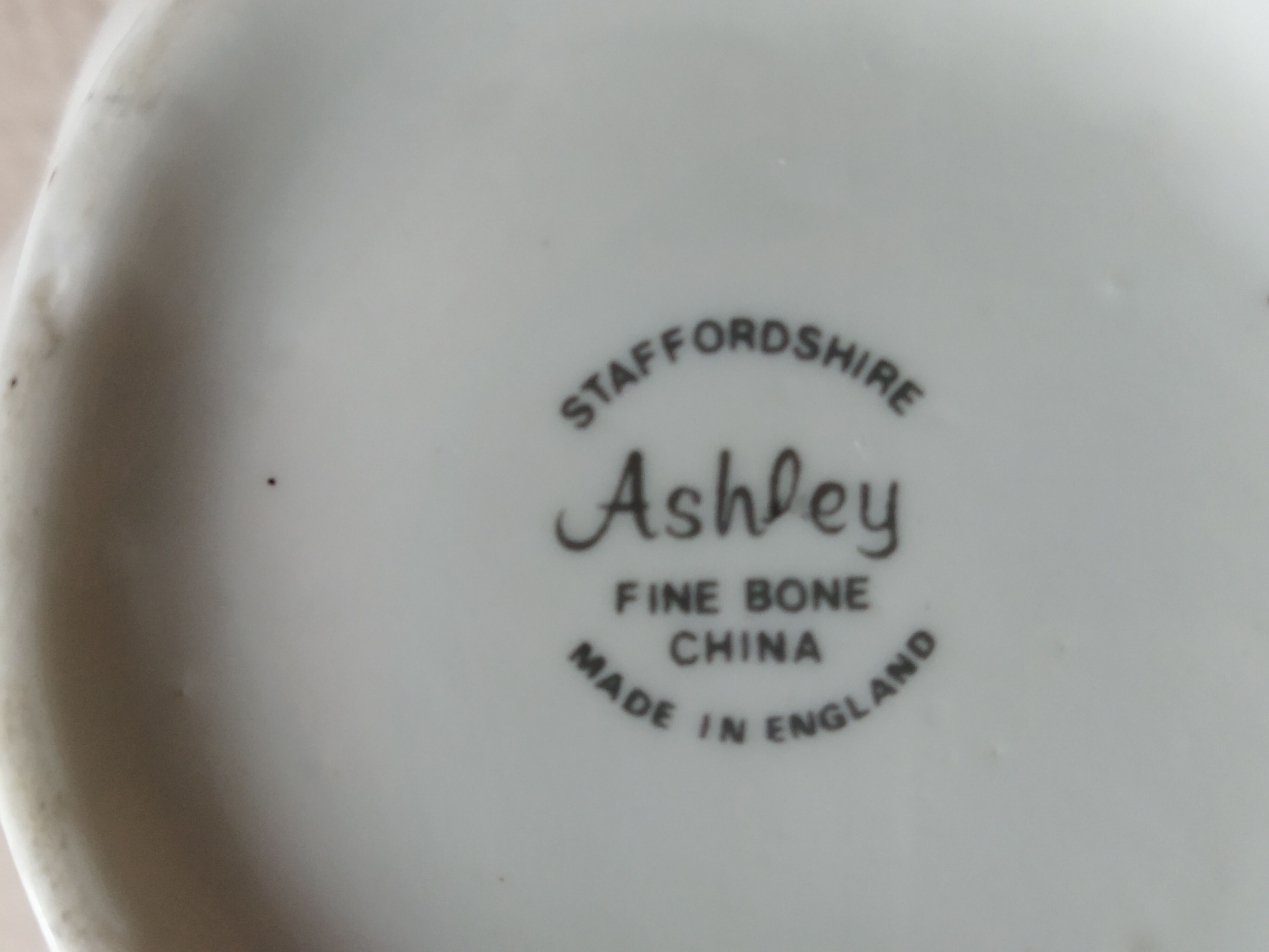 Ashley "Indian Tree" English porcelain mug