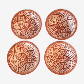 Bols en céramique marocaine terracota