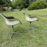 Pair of Eames armchairs
