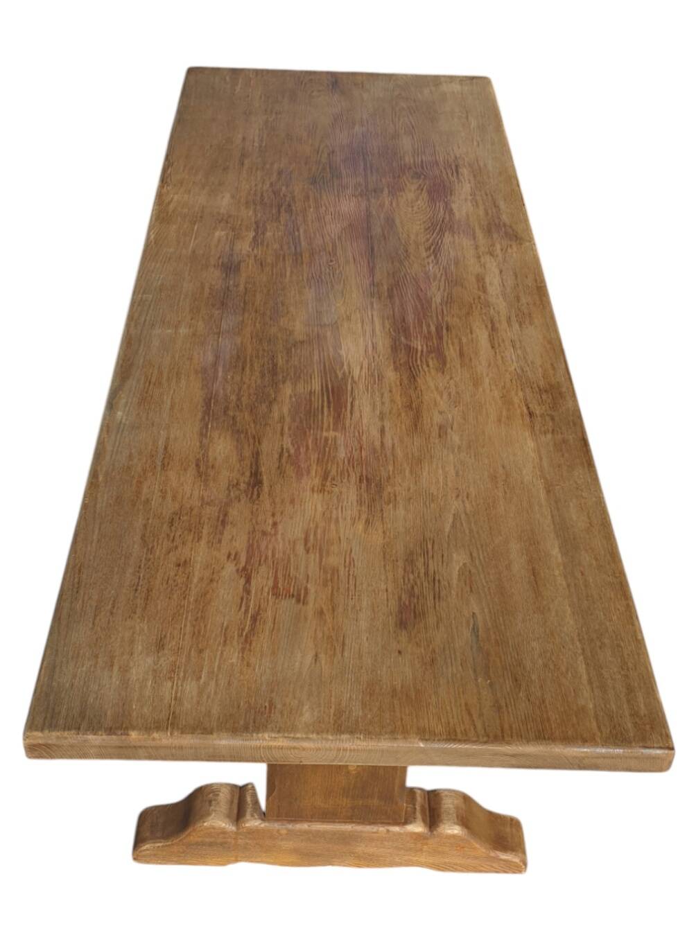 Solid wood farmhouse table long 230cm