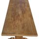 Solid wood farmhouse table long 230cm