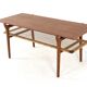 Mid century modern - Coffee table attr. Hartmut Lohmeyer - in teak - design