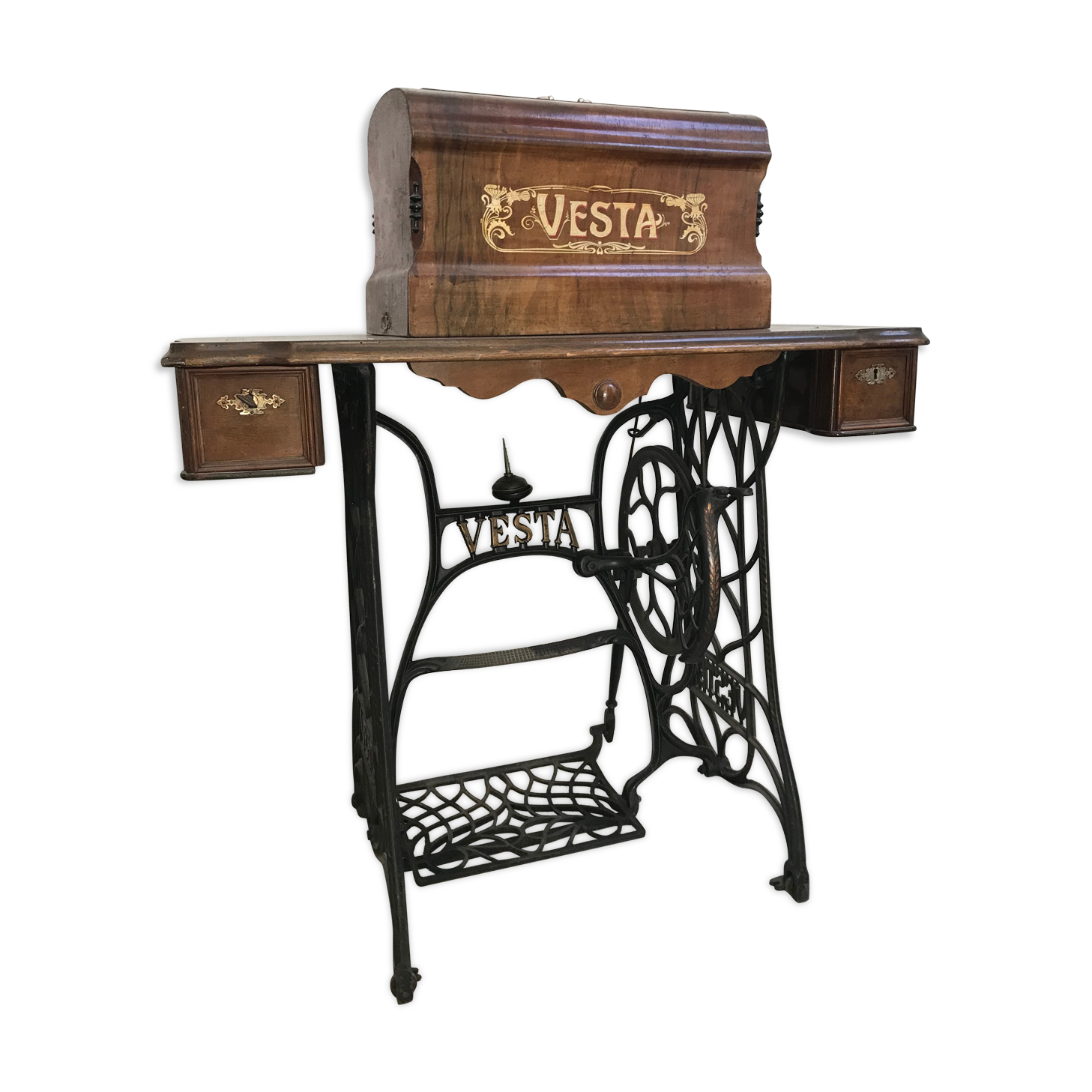 Former vesta sewing machine