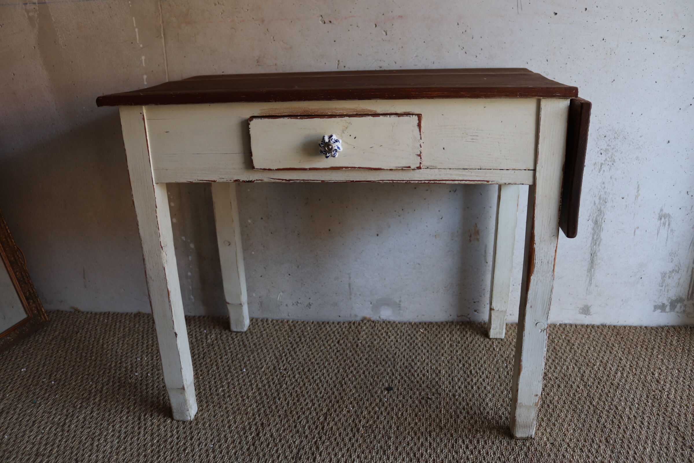Antique kitchen table