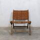 Deux fauteuils marocain en cuir