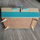 Vintage sewing box painted wood