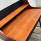 Beautiful Scandinavian vintage desk Ola in teak by John Texmon, 1950s.