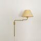 1970s Brass Lesan Wall Lamp by Florian Schulz
