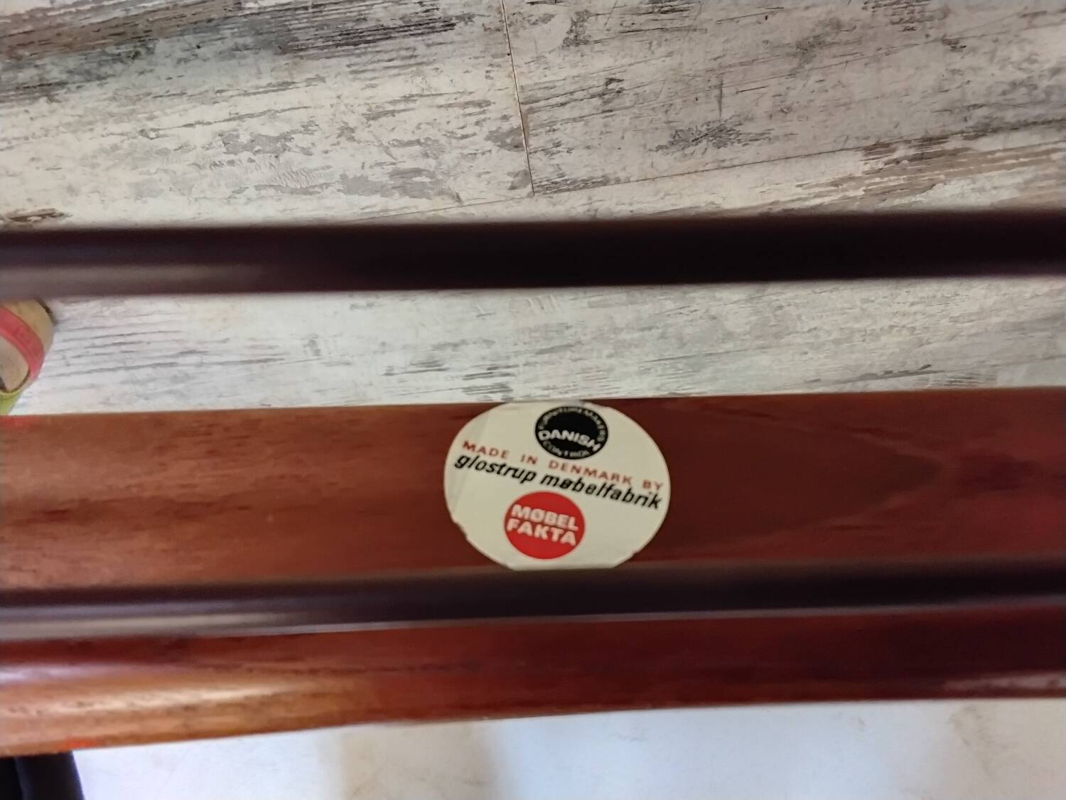 Vintage Scandinavian bench and armchairs for Glostrup 1960