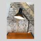 Lampe d'architecte par E.S Horn, Danemark , 1980s , noir