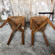 Pair of bistro chair luterma vintage wood