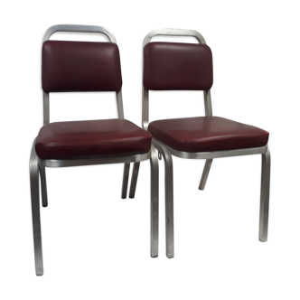 Pair of chairs, 60s