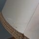 Antique column lamp in marble and gilded metal