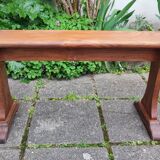 Antique elm bench