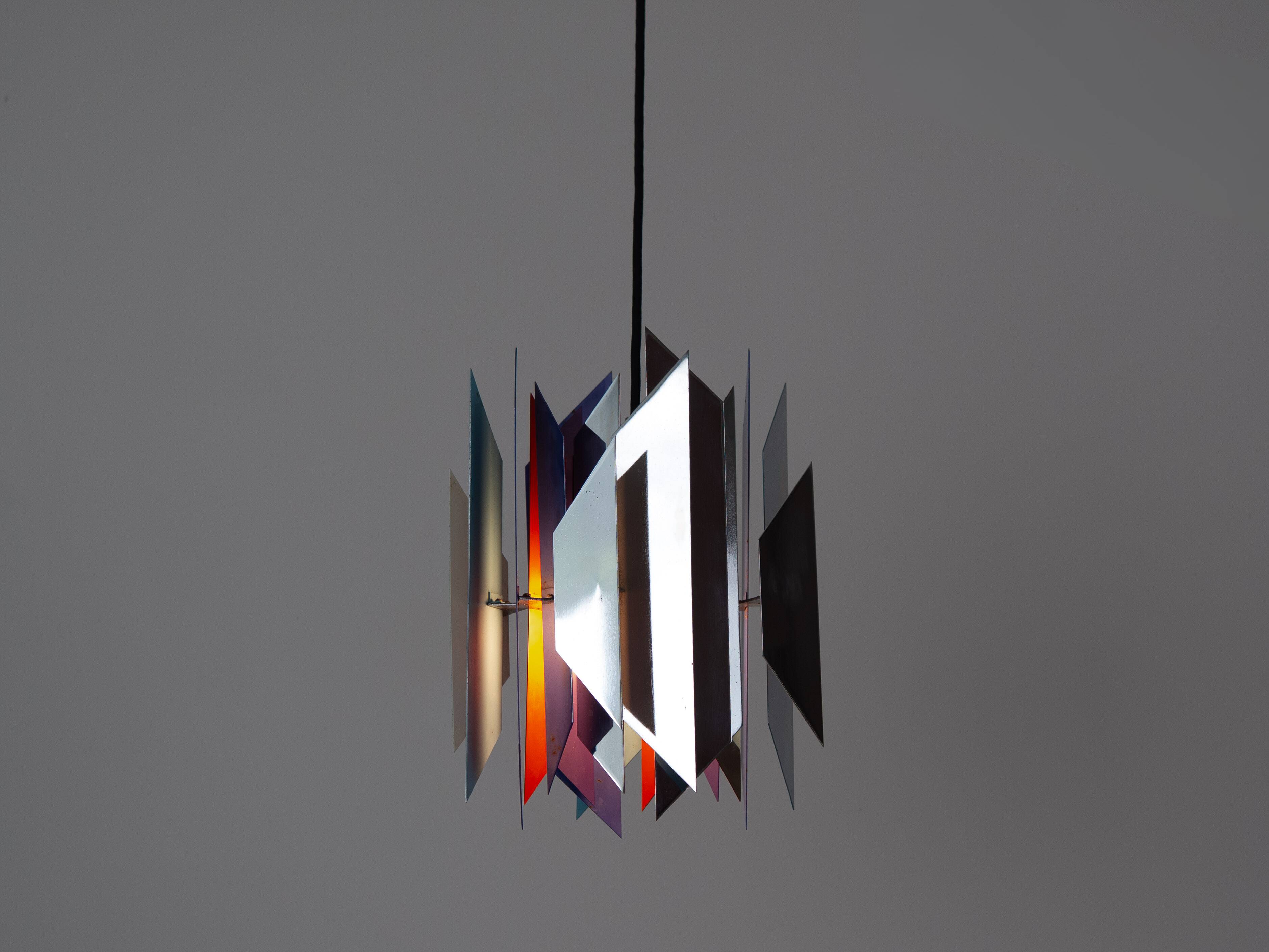 Danish vintage Divan 2 lamp by Simon P. Henningsen, Lyfa, 1962
