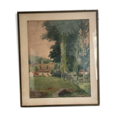 Tableau aquarelle