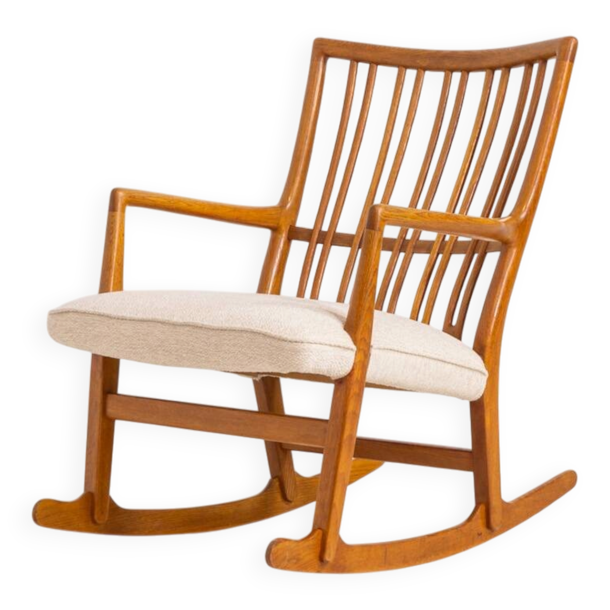 “ML33” rocking chair by Hans J. Wegner for A. Mikael Laursen