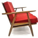 Salon set "Cigar chair GE 240" Hans J. Wegner Denmark, 1960