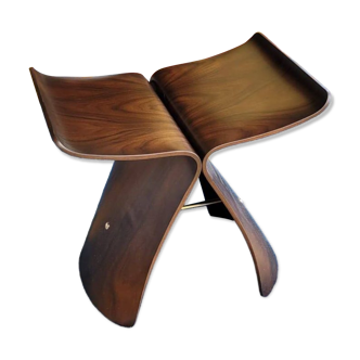 Tabouret Butterfly Sori Yanagi 1954 Vitra